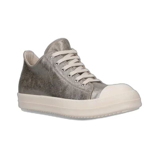 Round Toe Lace-Up Sneakers