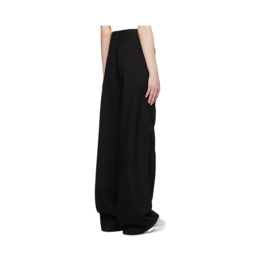 Logo Detailed Wide Leg Trousers