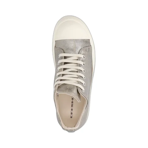 Round Toe Lace-Up Sneakers