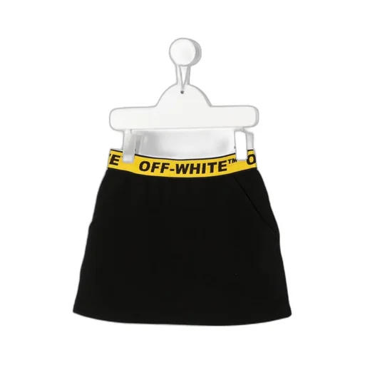 Logo Waistband Mini Skirt