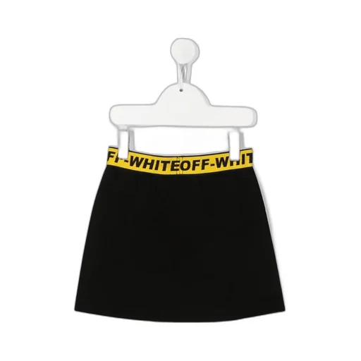 Logo Waistband Mini Skirt