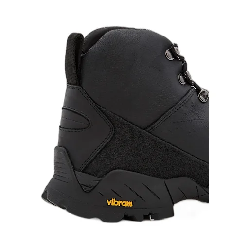 Round-Toe Lace-Up Boots