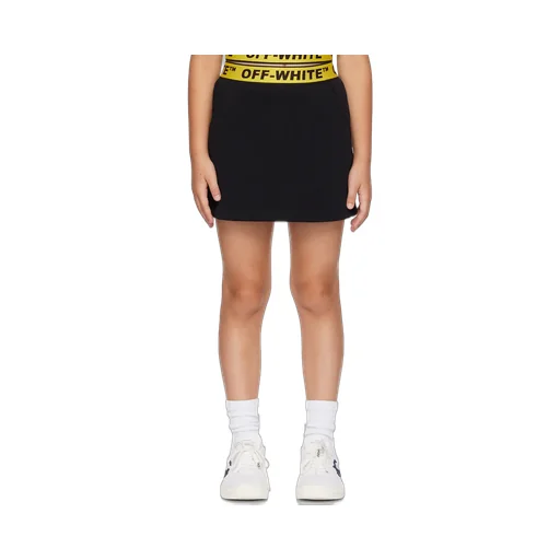 Logo Waistband Mini Skirt