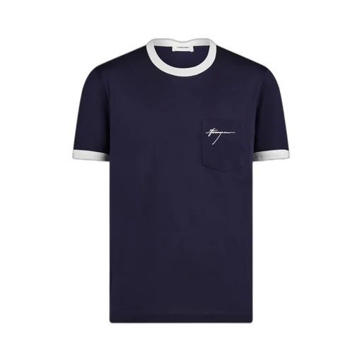 Logo Embroidered Crewneck T-Shirt