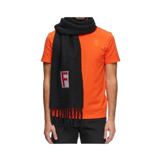 Scarf With Jacquard Detailing