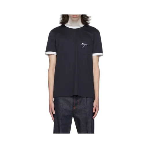 Logo Embroidered Crewneck T-Shirt