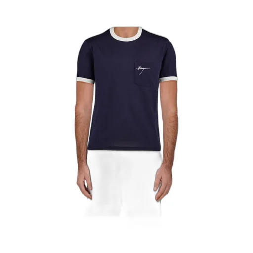Logo Embroidered Crewneck T-Shirt