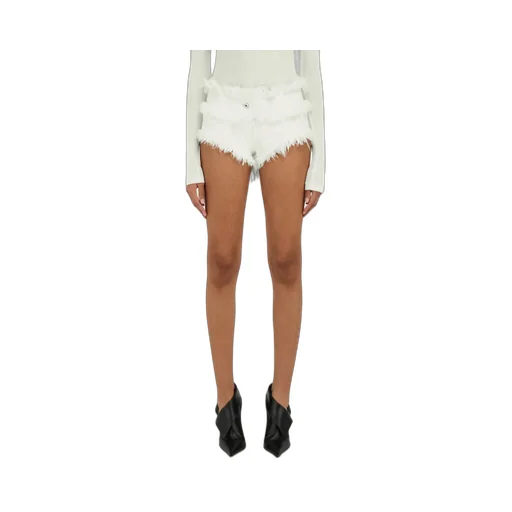 Frayed Denim Shorts