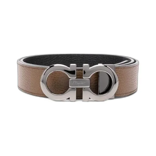 Logo Leather Belt