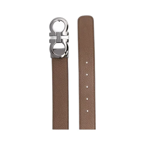 Logo Leather Belt