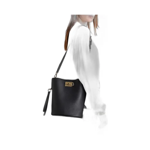 Logo Bucket Shoulder Bag