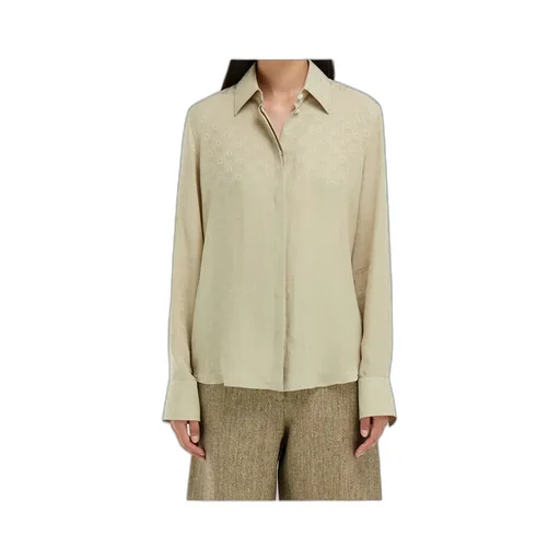 Monogram Silk Shirt