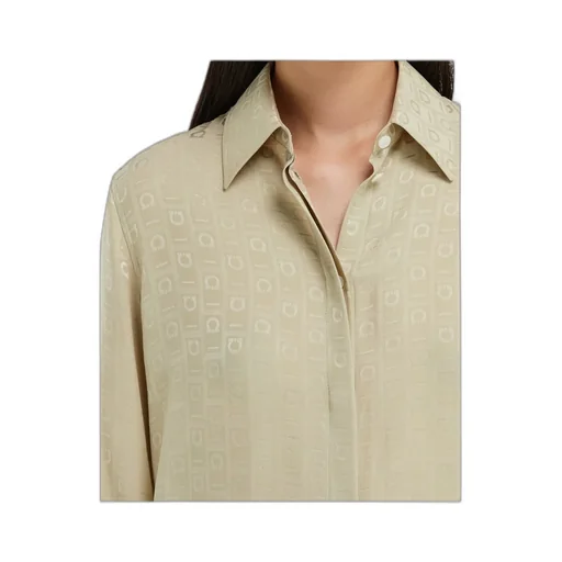 Monogram Silk Shirt