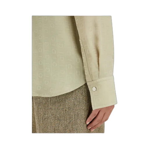 Monogram Silk Shirt