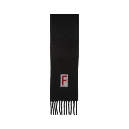 Scarf With Jacquard Detailing