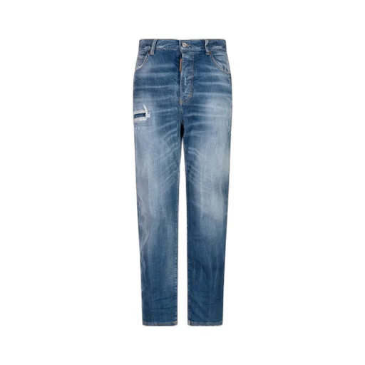 Straight Distressed Jeans