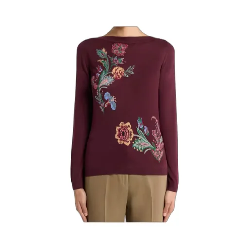 Wool-Blend Jacquard Sweater