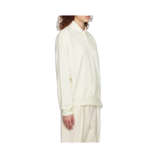Knitted Polo Sweatshirt