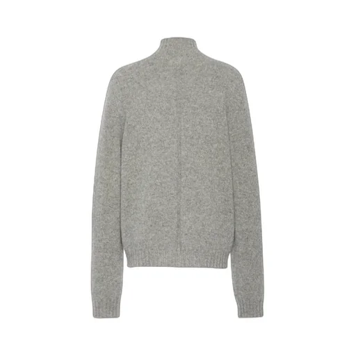 High-Neck Cashmere Knit
