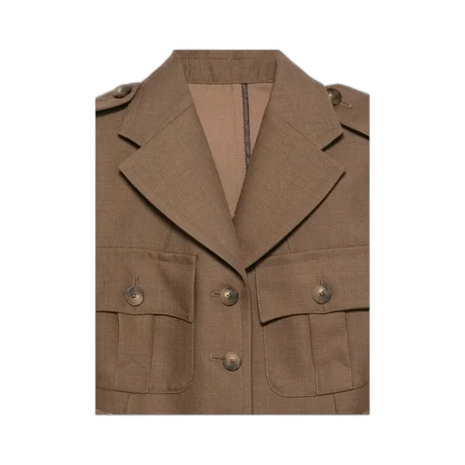 Belted Pocket Jacket