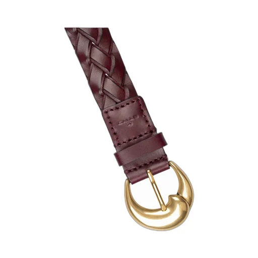 Woven Leather Belt
