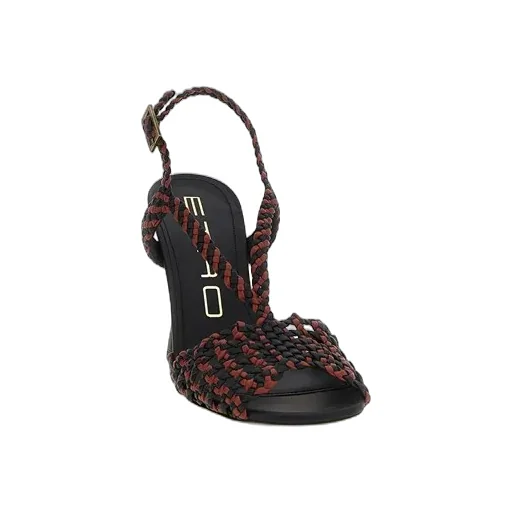 Open-Toe High-Heeled Sandals