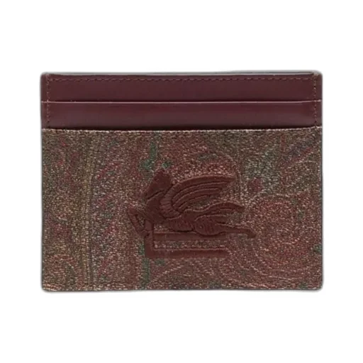 Patterned-Jacquard Wallet