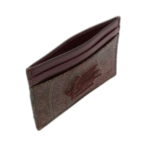 Patterned-Jacquard Wallet