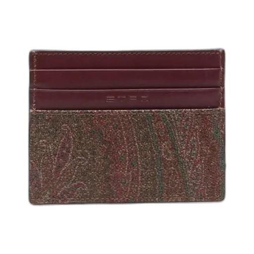 Patterned-Jacquard Wallet