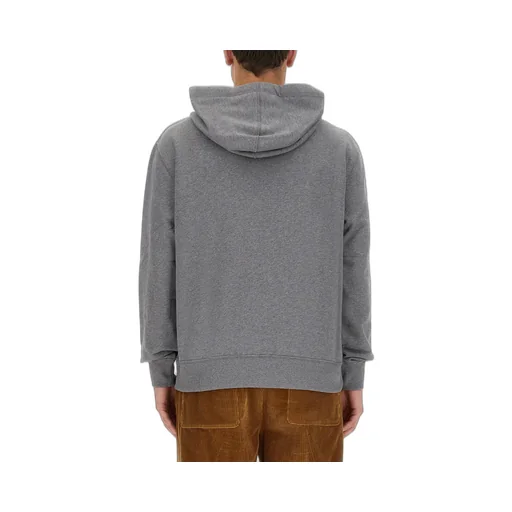 Logo Printed Drawstring Hoodie