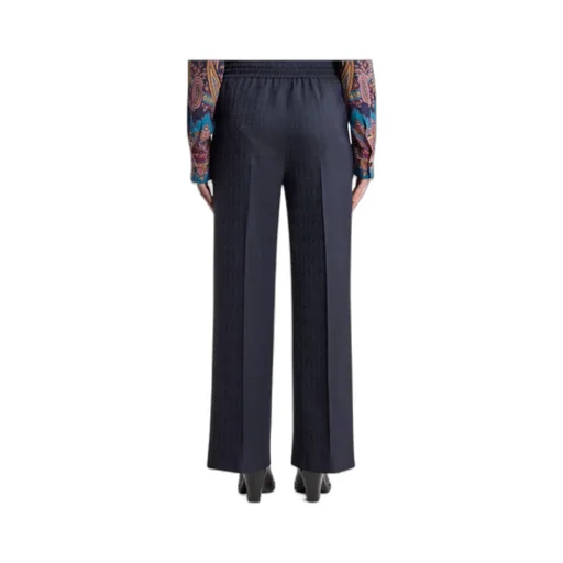 Wool Jacquard Jogging Trousers