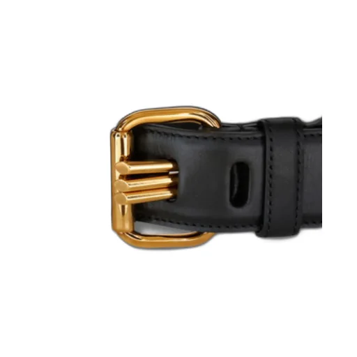 Embroidered Leather Belt