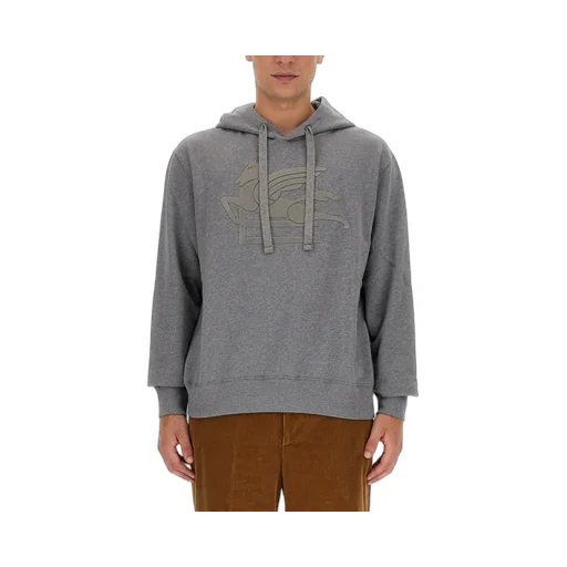 Logo Printed Drawstring Hoodie