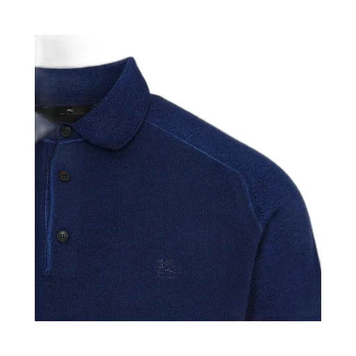 Logo-Embroidered Long-Sleeve Polo Shirt