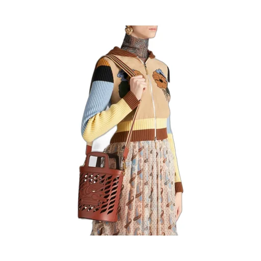 Coffa Cut-Out Bucket Bag