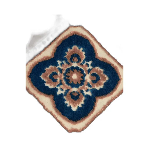 Paisley Print Cropped Top