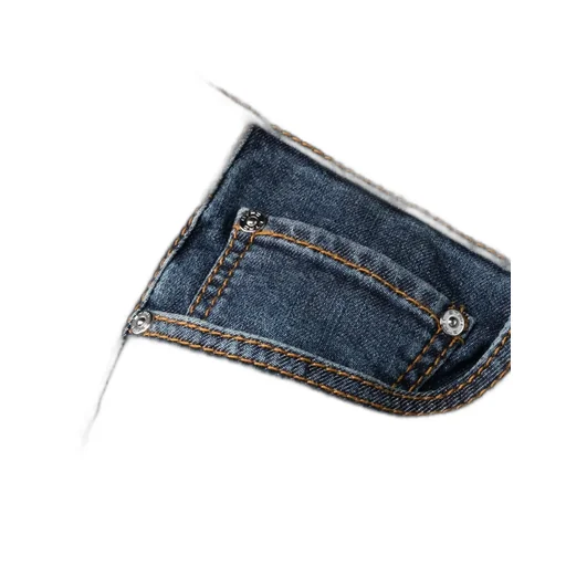 Jeans With Pegaso Embroidery On Rear