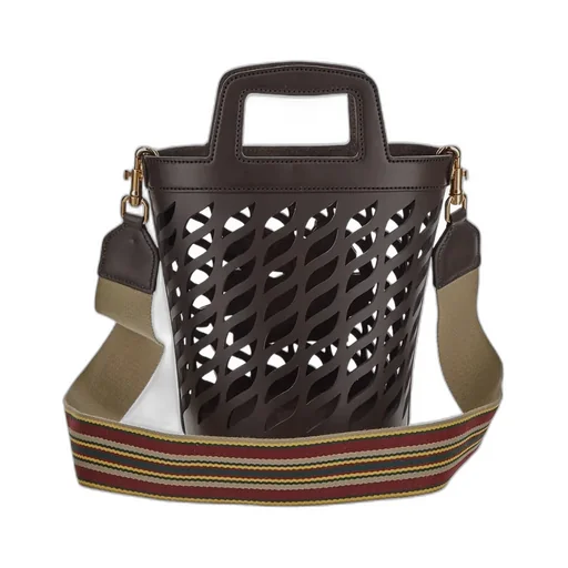 Hollowed-Out Detail Shoulder Bag