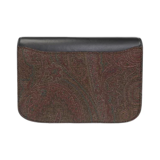Essential Jacquard Foldover Top Crossbody Bag