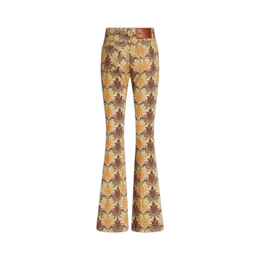 Paisley Print Jeans