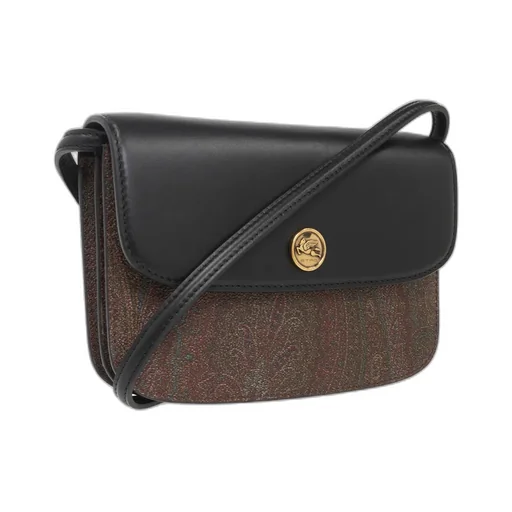 Essential Jacquard Foldover Top Crossbody Bag