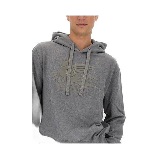 Logo Printed Drawstring Hoodie