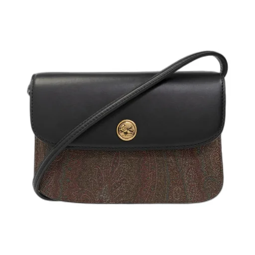 Essential Jacquard Foldover Top Crossbody Bag