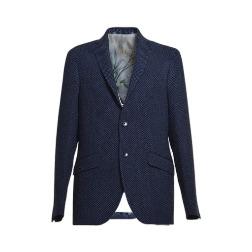Single-Breasted Long-Sleeved Jacket