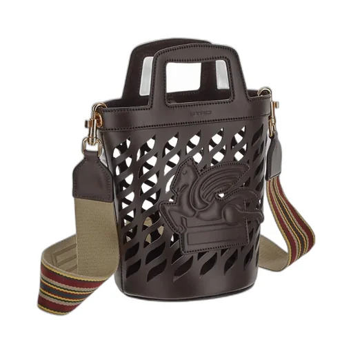 Hollowed-Out Detail Shoulder Bag