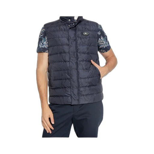 Padded Vest With Logo