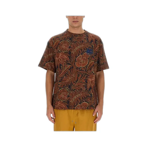 Floral Print Crewneck T-Shirt