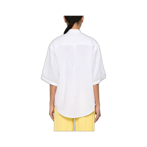Short-Sleeved Button-Up Shirt