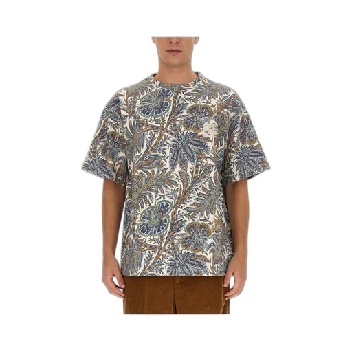 Floral Print Crewneck T-Shirt
