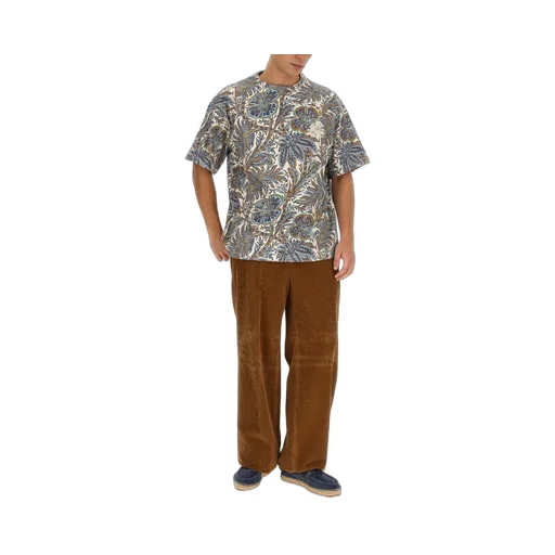 Floral Print Crewneck T-Shirt